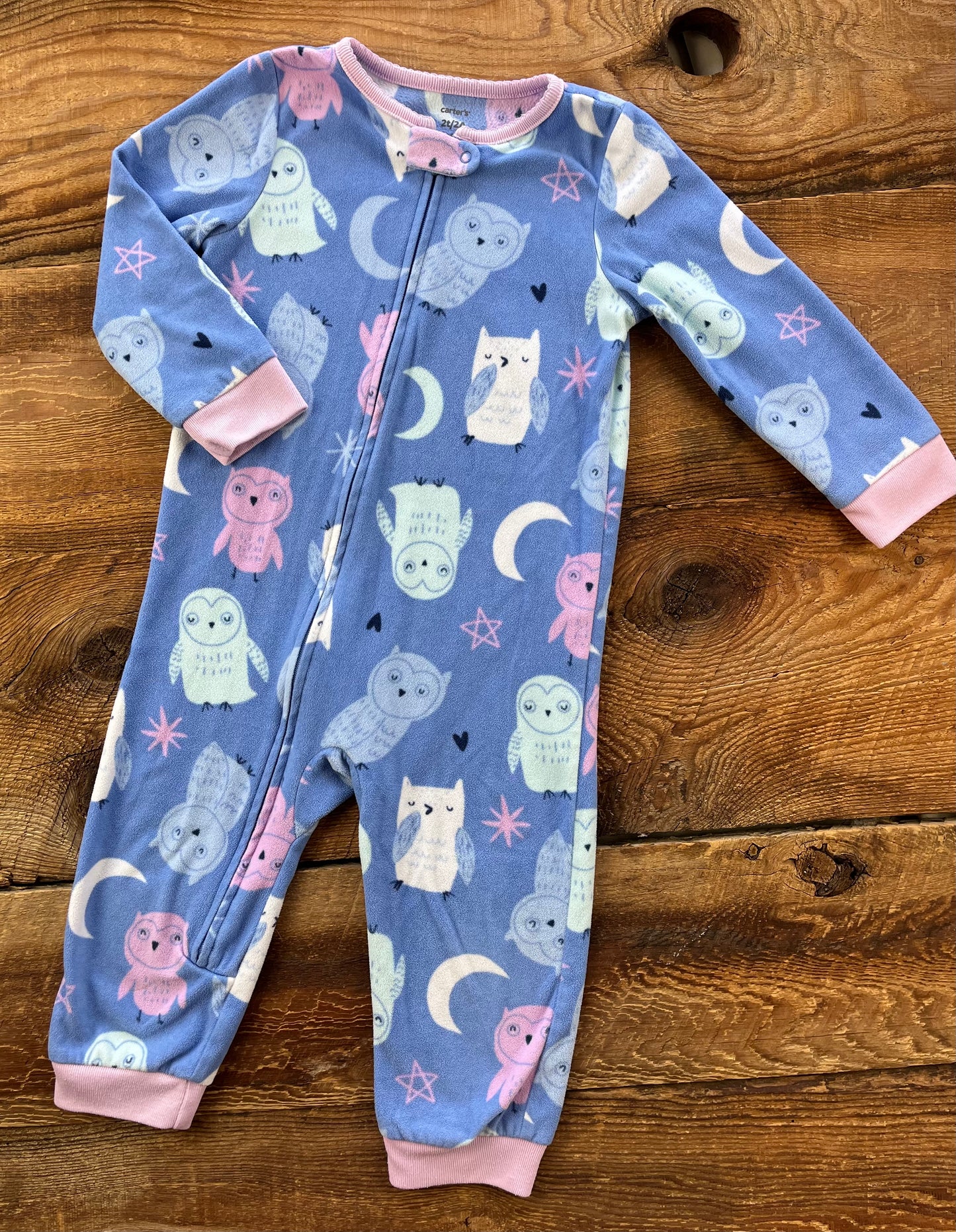 Carter’s 2T Fleece Owl Sleeper