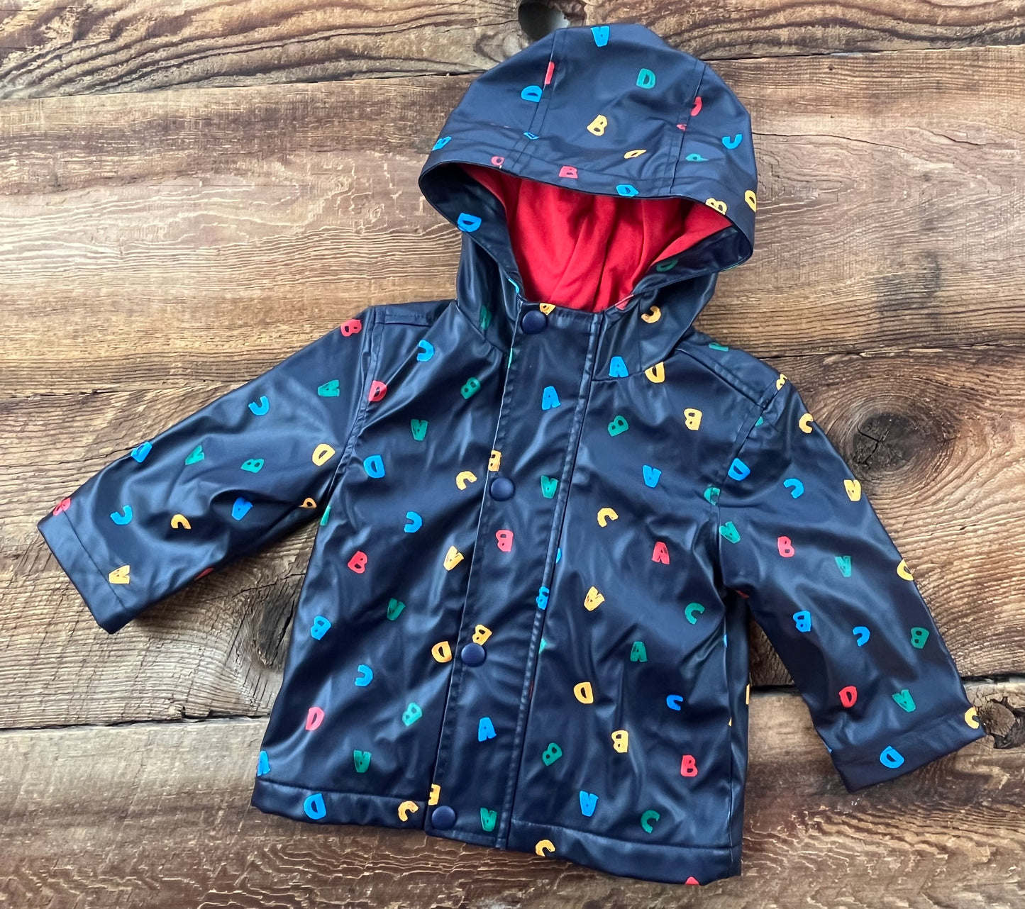 Joe Fresh 6-12M ABC Rain Jacket