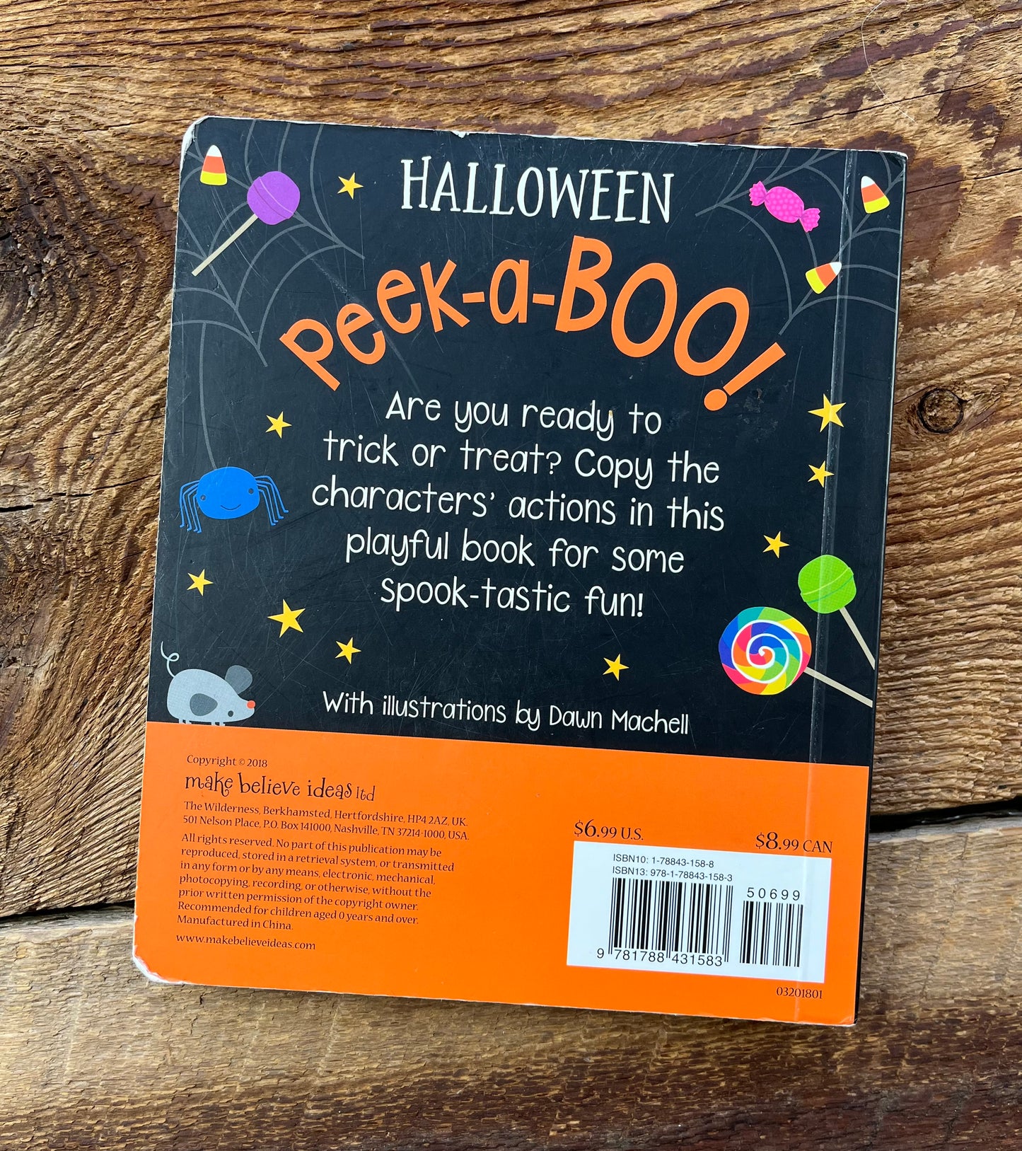 Halloween Peek-a-boo Book