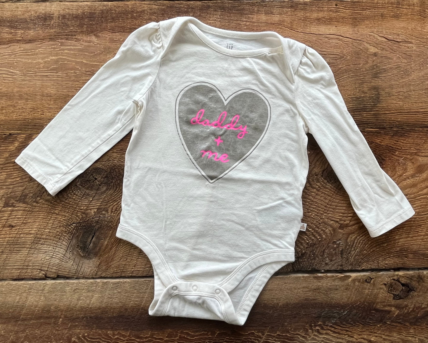 Gap 18-24M Daddy & Me Onesie