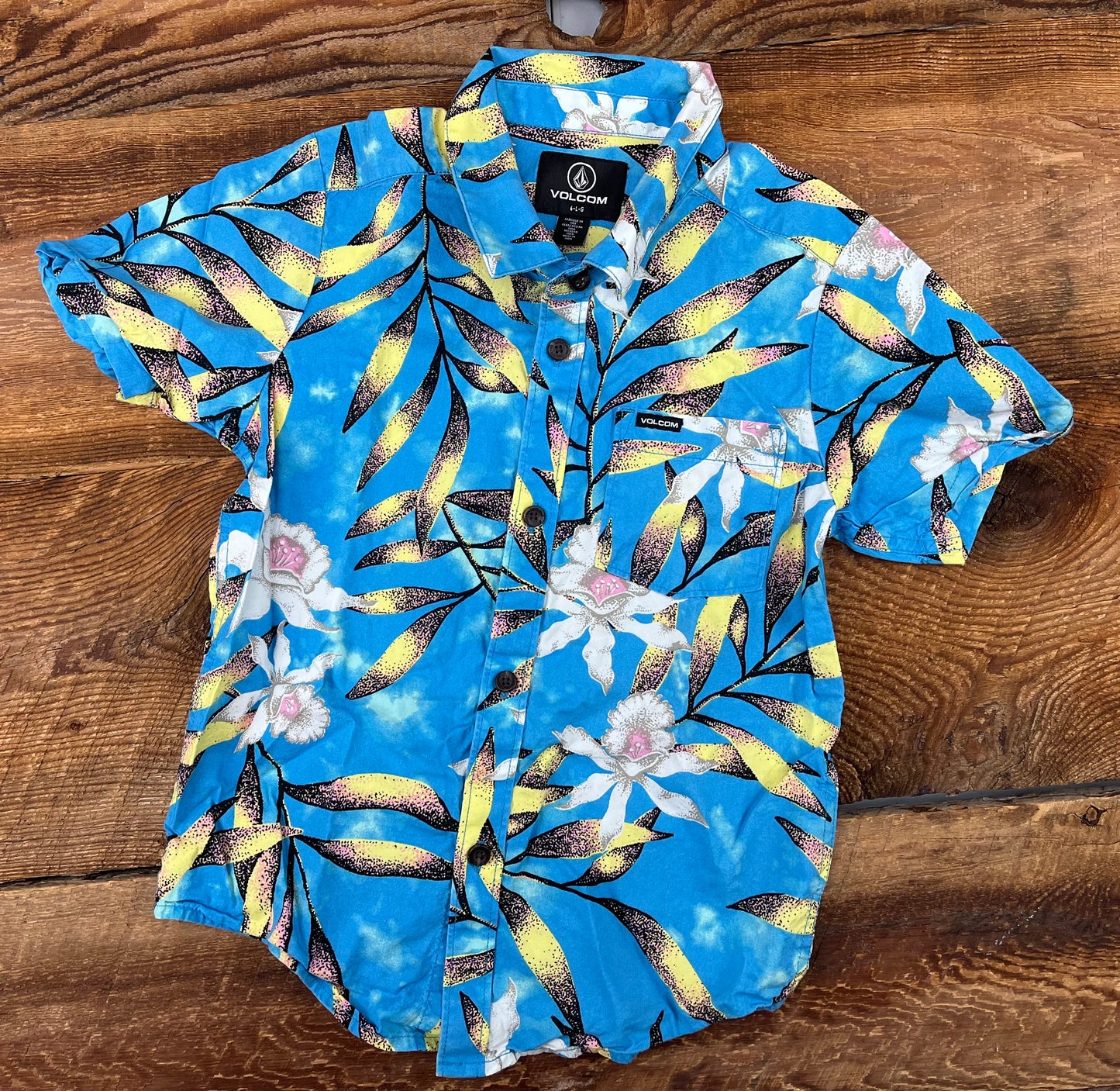 Volcom Large (6) Hawaiian Tee