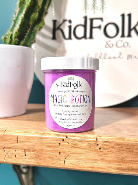 KidFolk & Co Magic Powder, Neon Purple- 4oz