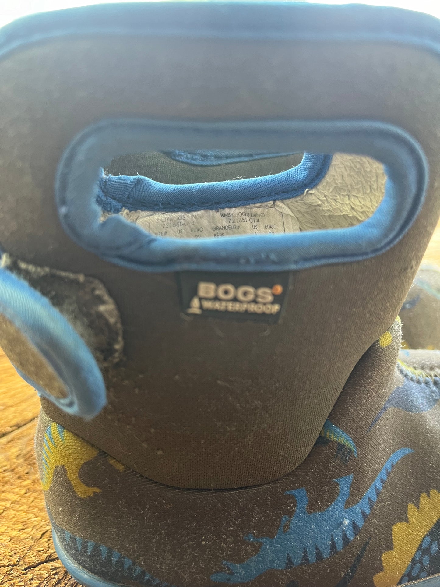 Bogs 6 Toddler Insulated Dino Boot