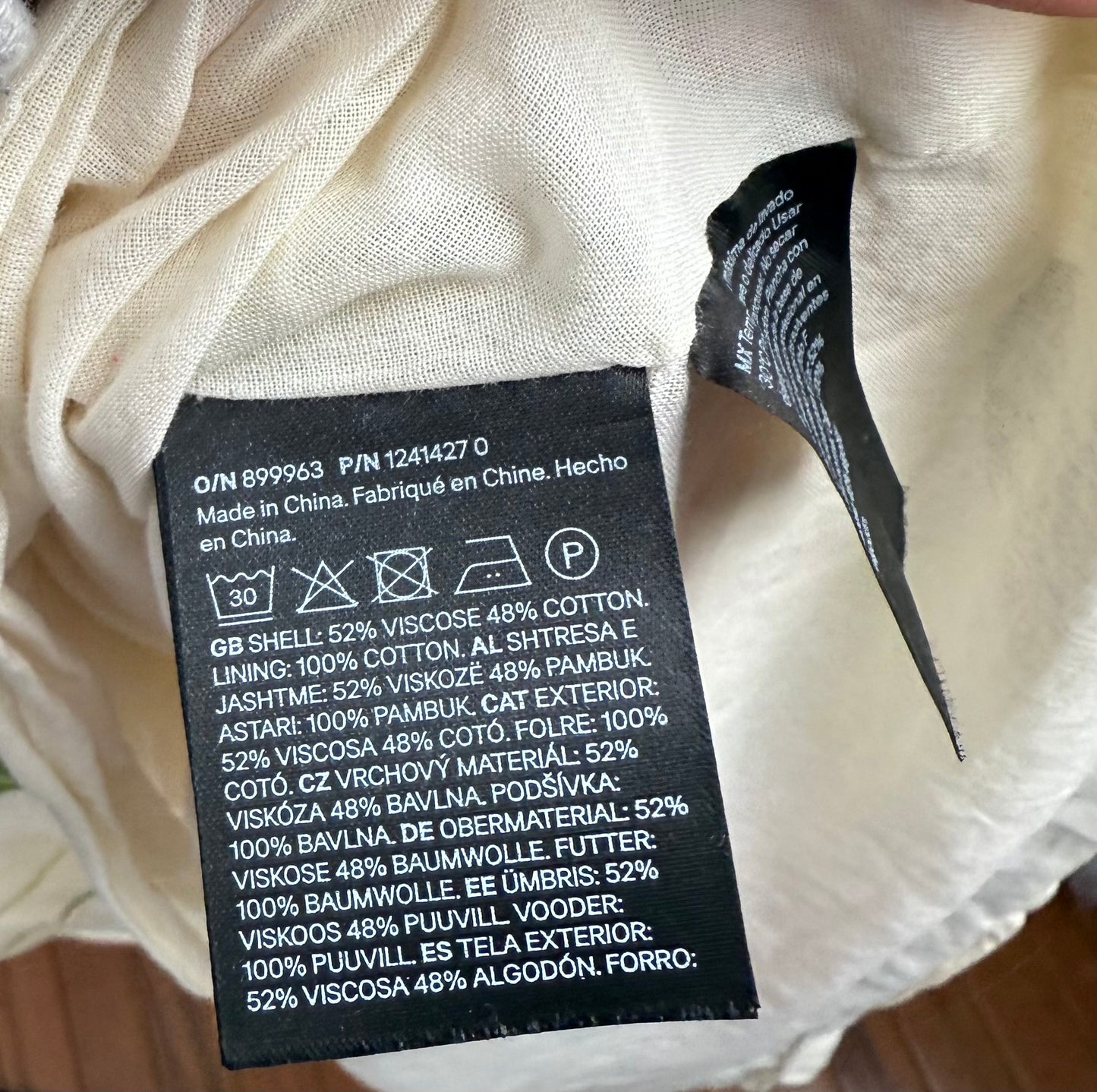 H&M Women’s Large Floral Maxi Dress