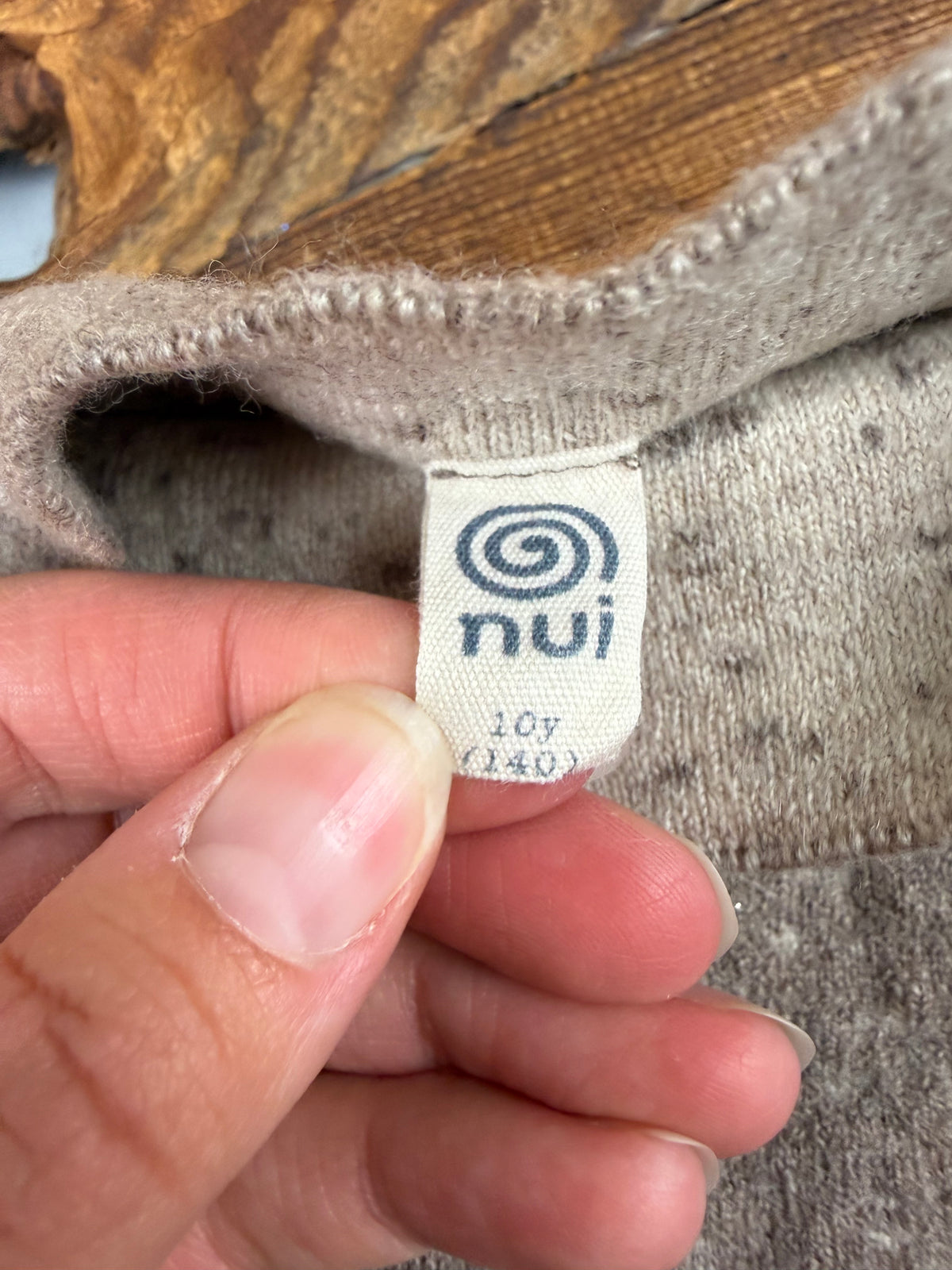 Nui 3/4T Reversible Wool Sweater