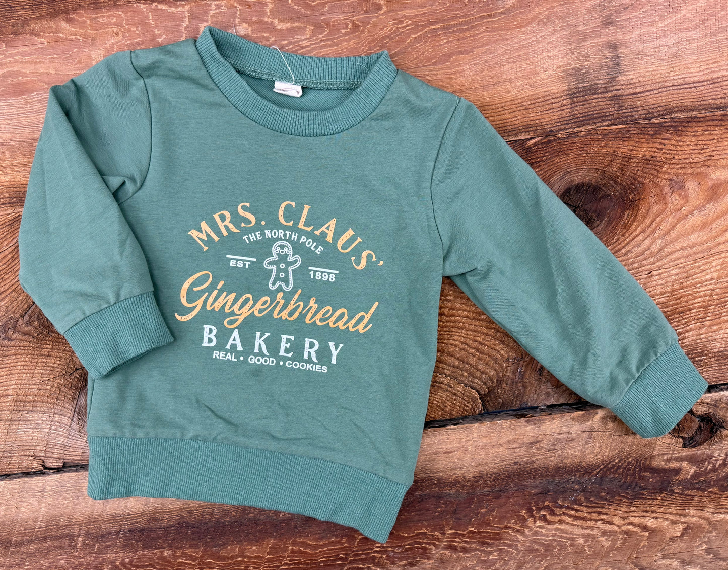 2T Gingerbread Bakery Crewneck