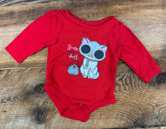 George 0-3M Shopaholic Onesie