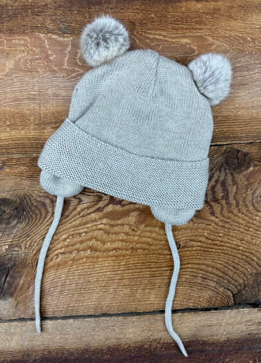H&M 3-6M Pom Hat