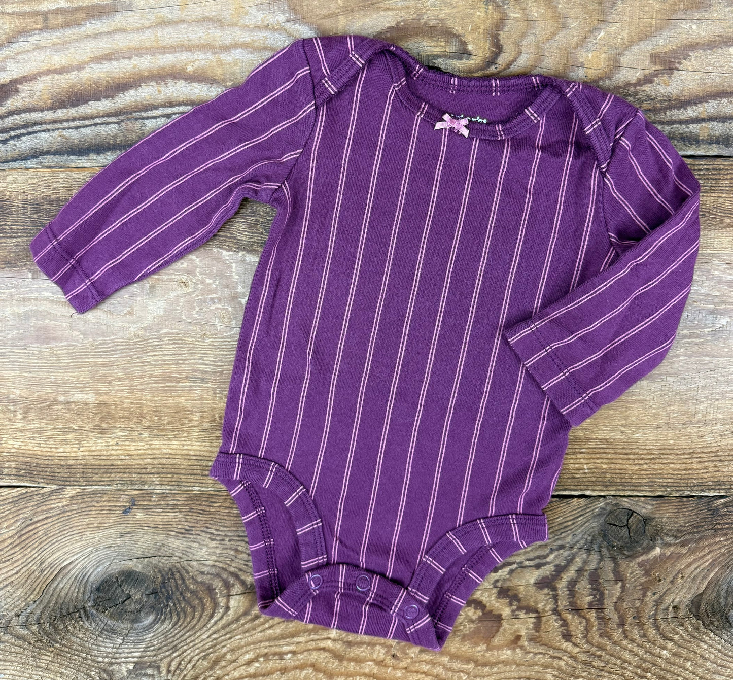 Carter’s 3M Striped Onesie