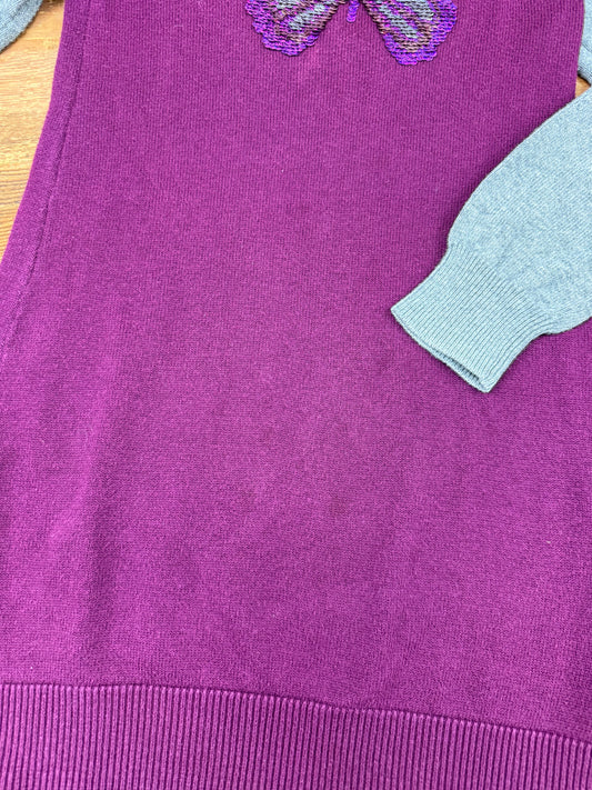 TCP 5/6Y Butterfly Sweater Dress