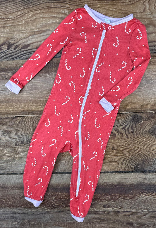 Joe Fresh 18-24M Candy Cane Sleeper