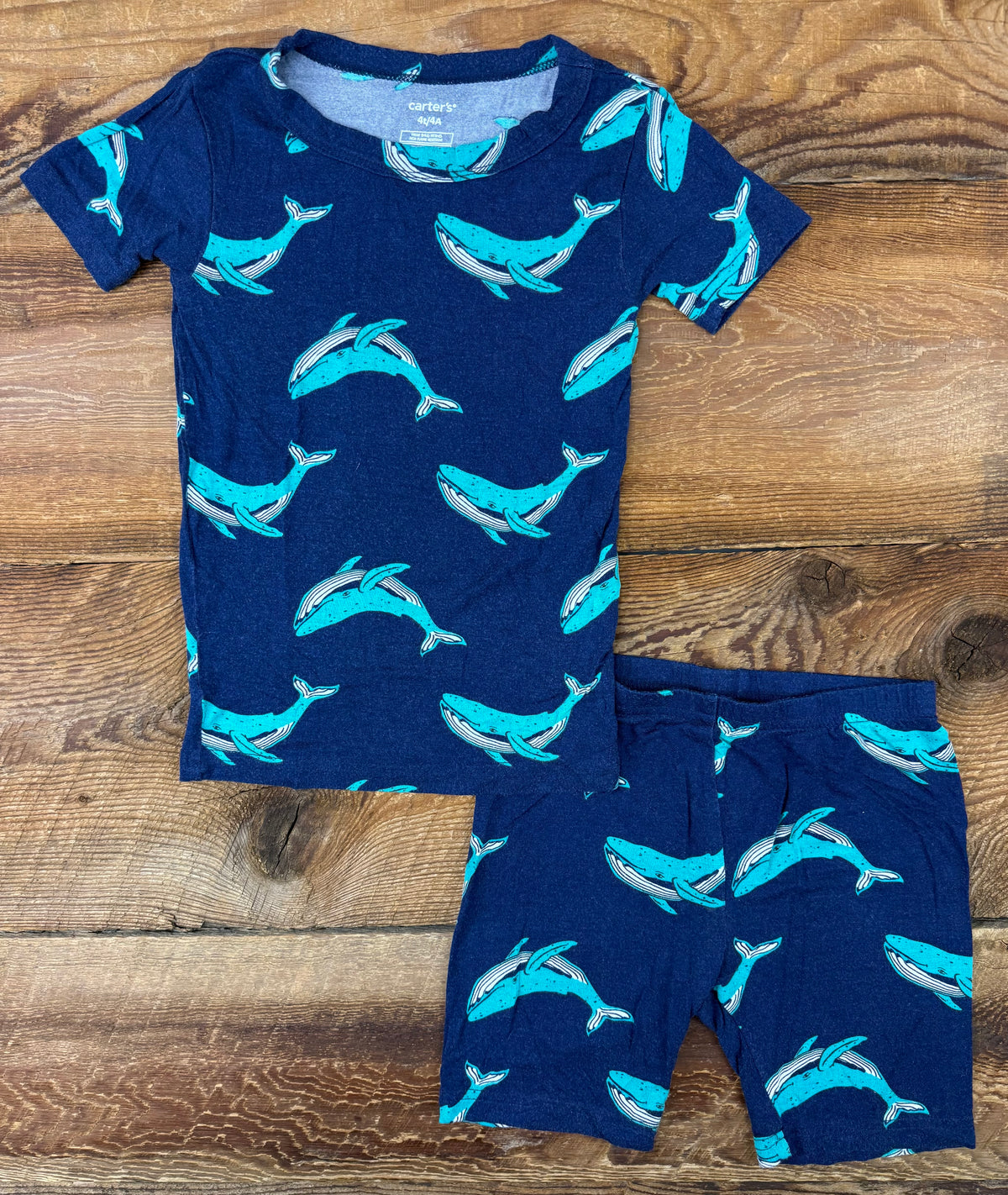 Carter’s 4T Whale Pajamas