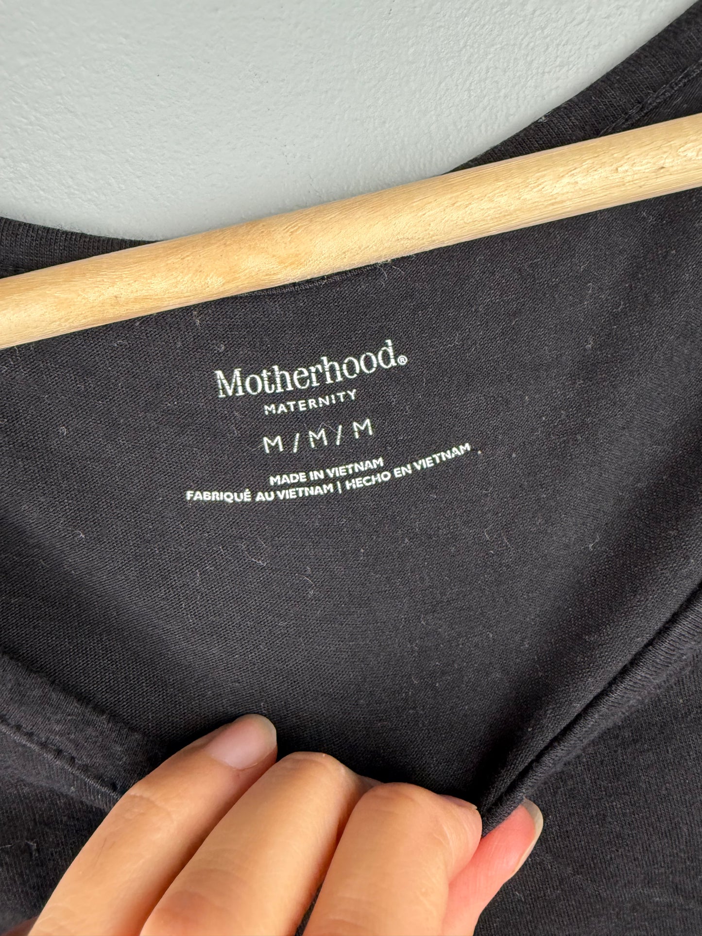 Motherhood Medium Ruffled Tee