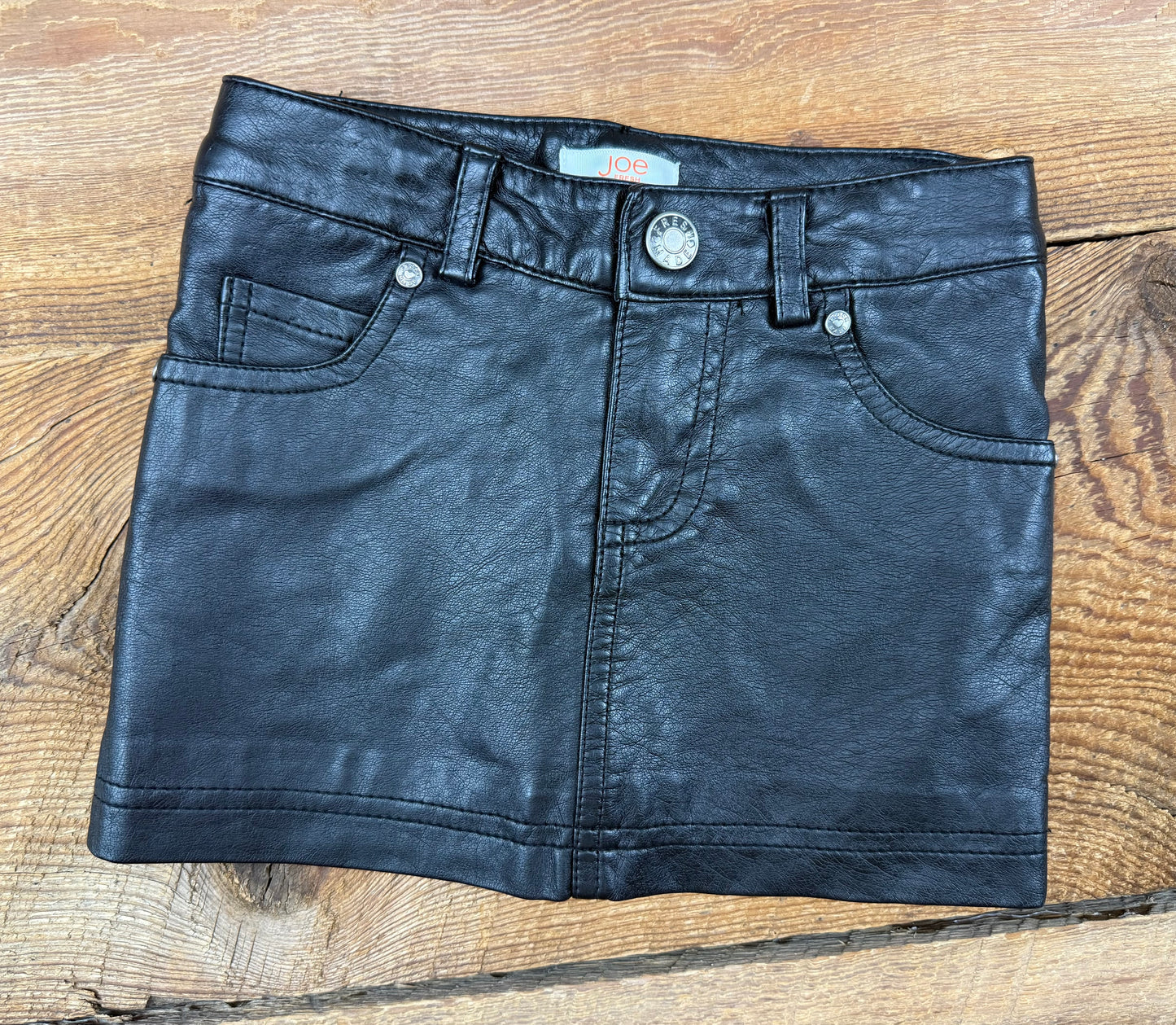 Joe Fresh 3T Faux Leather Skort