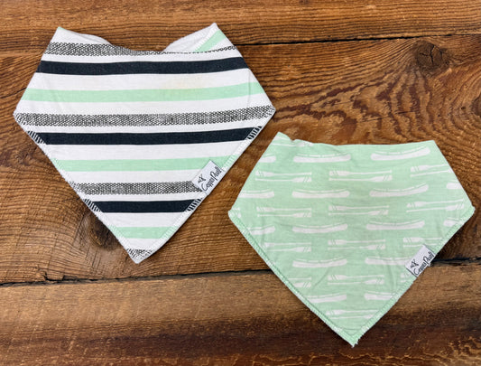 Copper Pearl Canoe Bib Set
