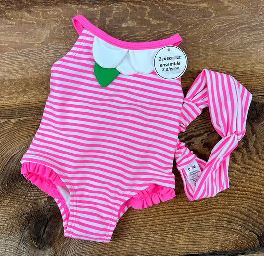 George 0-3M 2pc Swimsuit