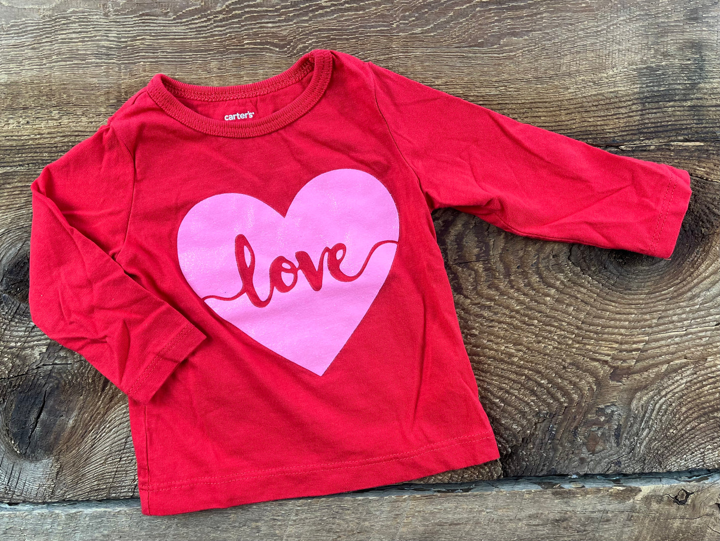 Carter’s 6M Love Shirt