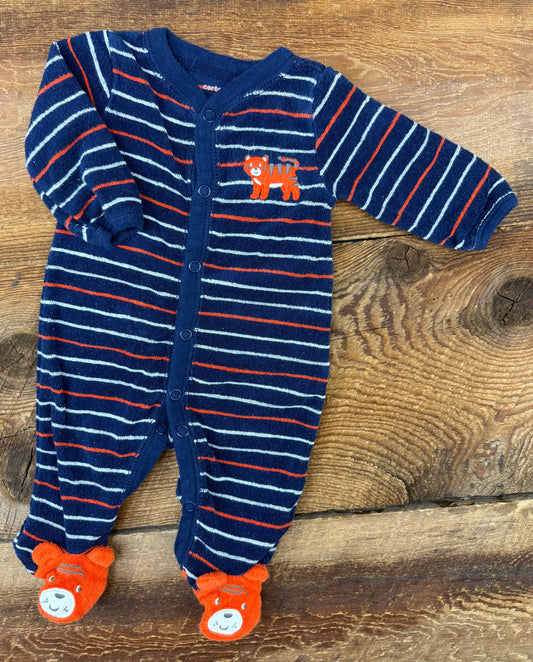 Carter's NB Fleece Tiger Sleeper