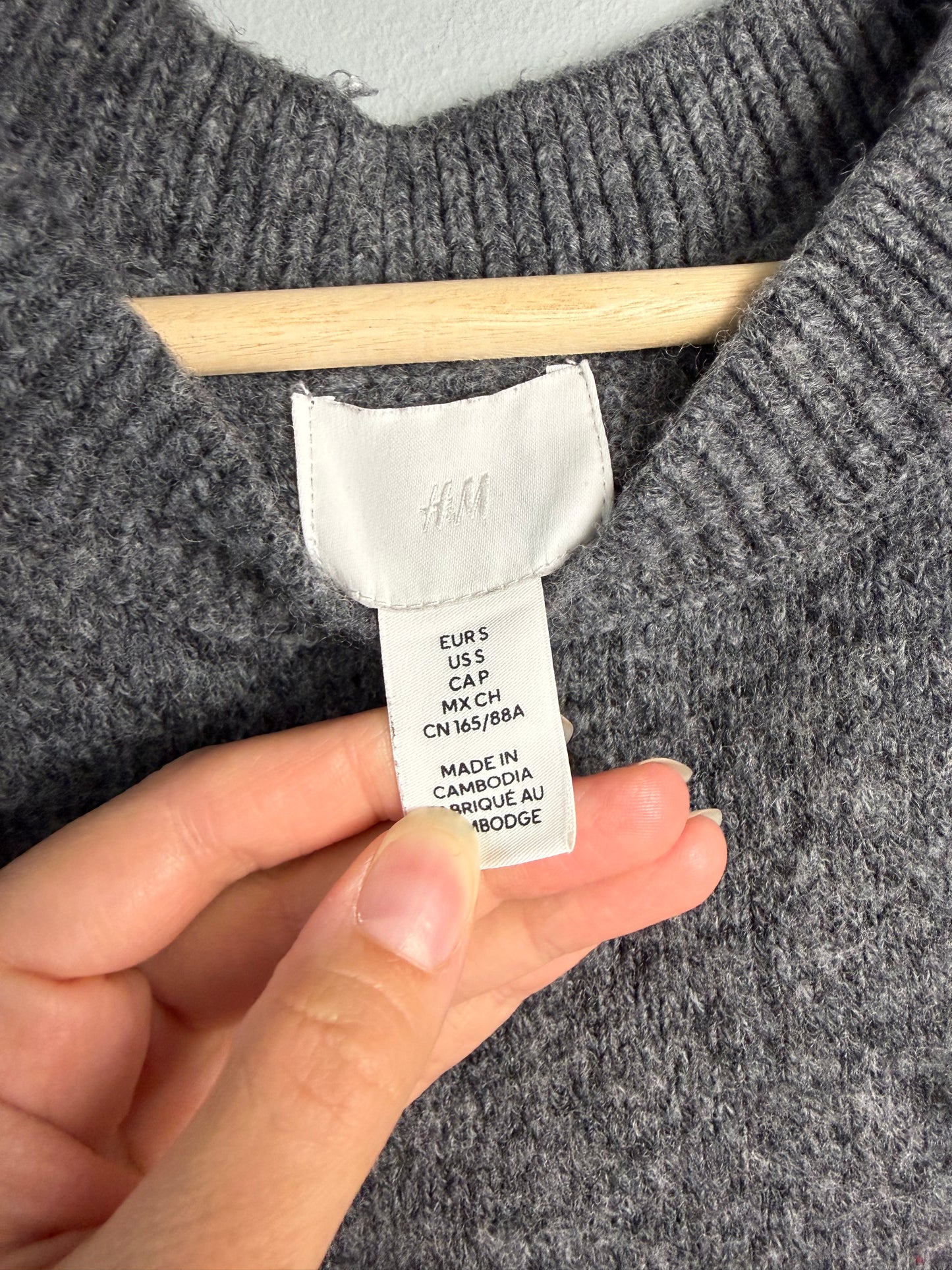 H&M Women’s Small Wool Blend Vest
