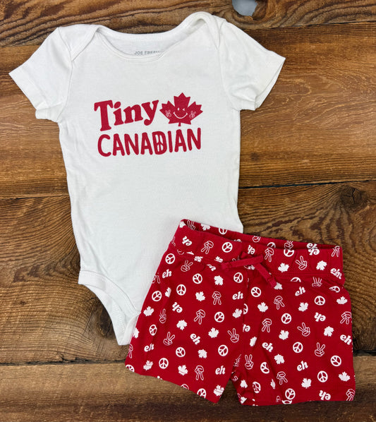 Joe Fresh 3-6M Tiny Canadian Outfit