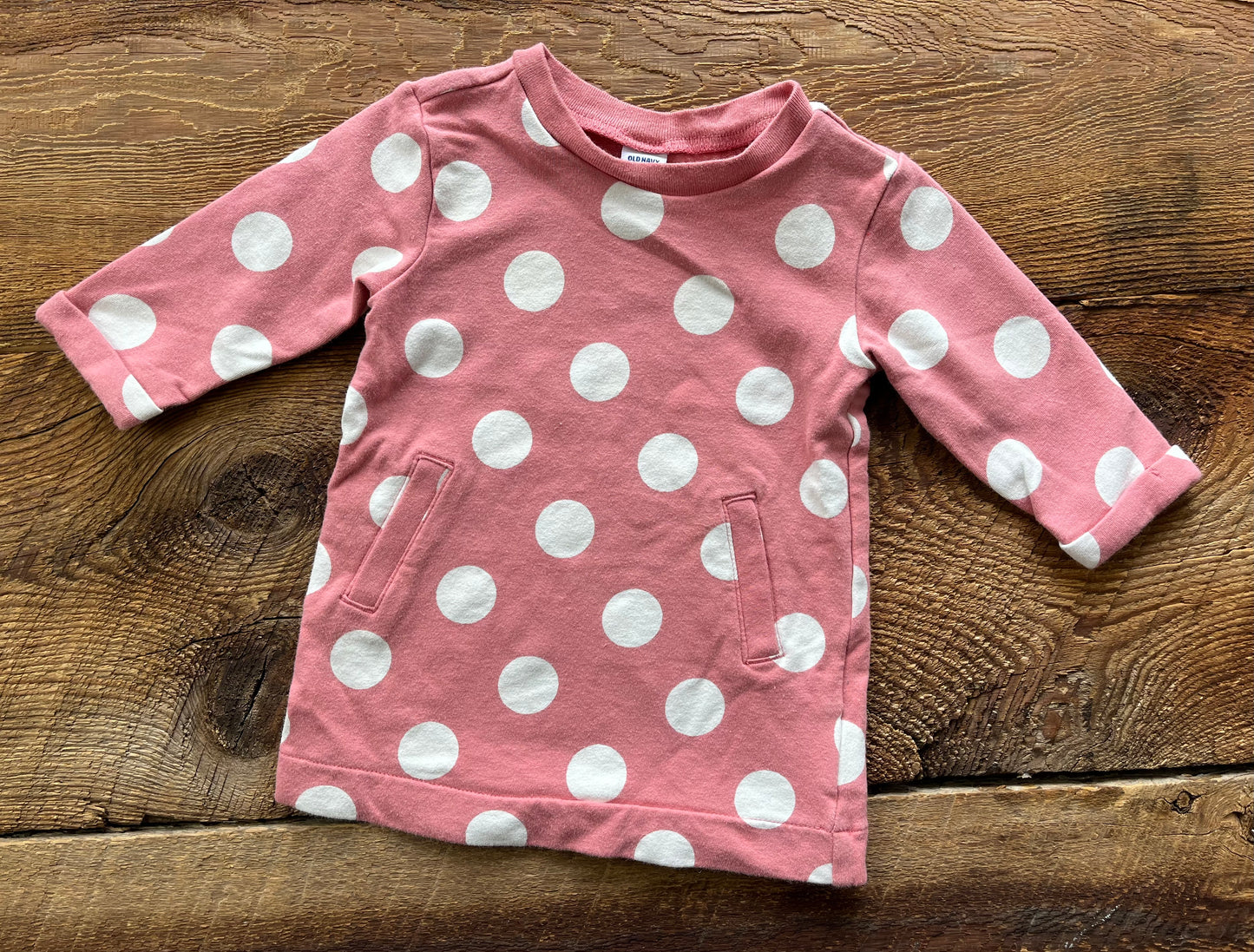 Old Navy 3-6M Polka Dot Tunic