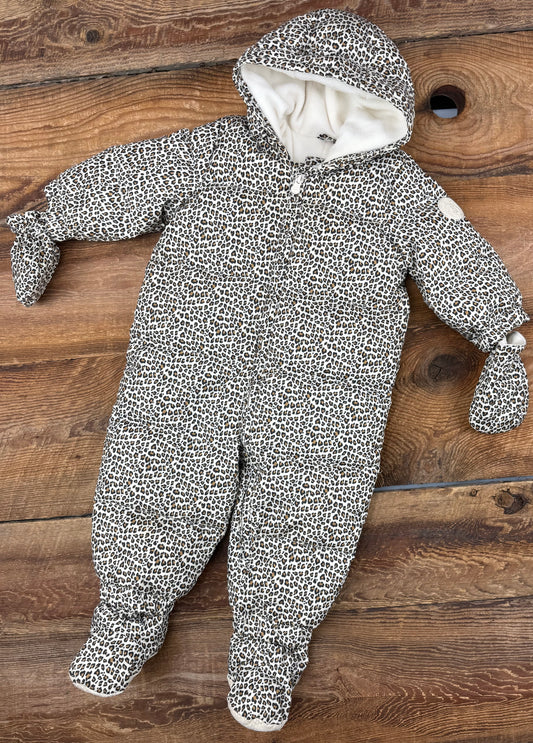 Gap 12-18M Animal Print Snowsuit