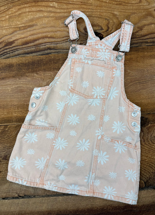 Wonder Nation 4T Jean Floral Skirtall