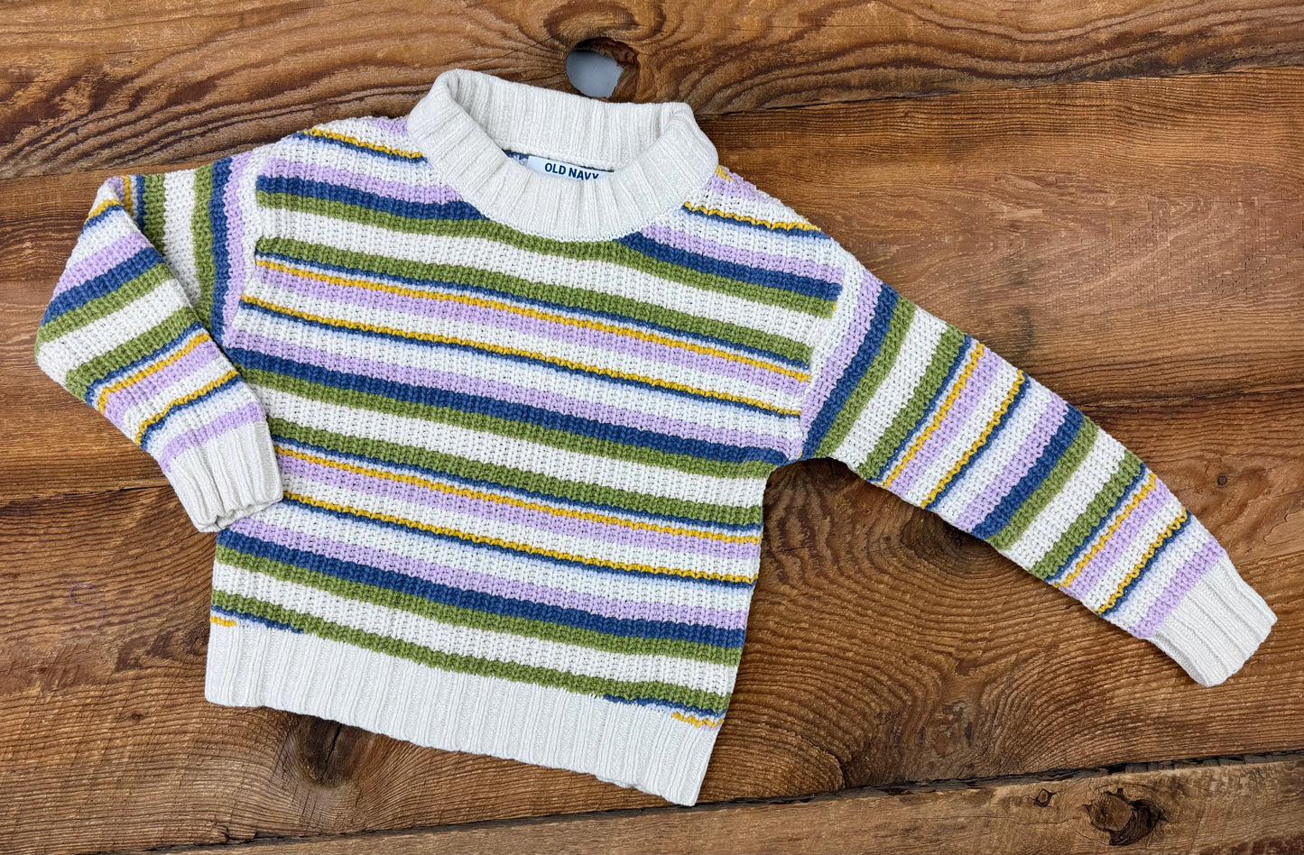 Old Navy 4T Striped Knit Sweater