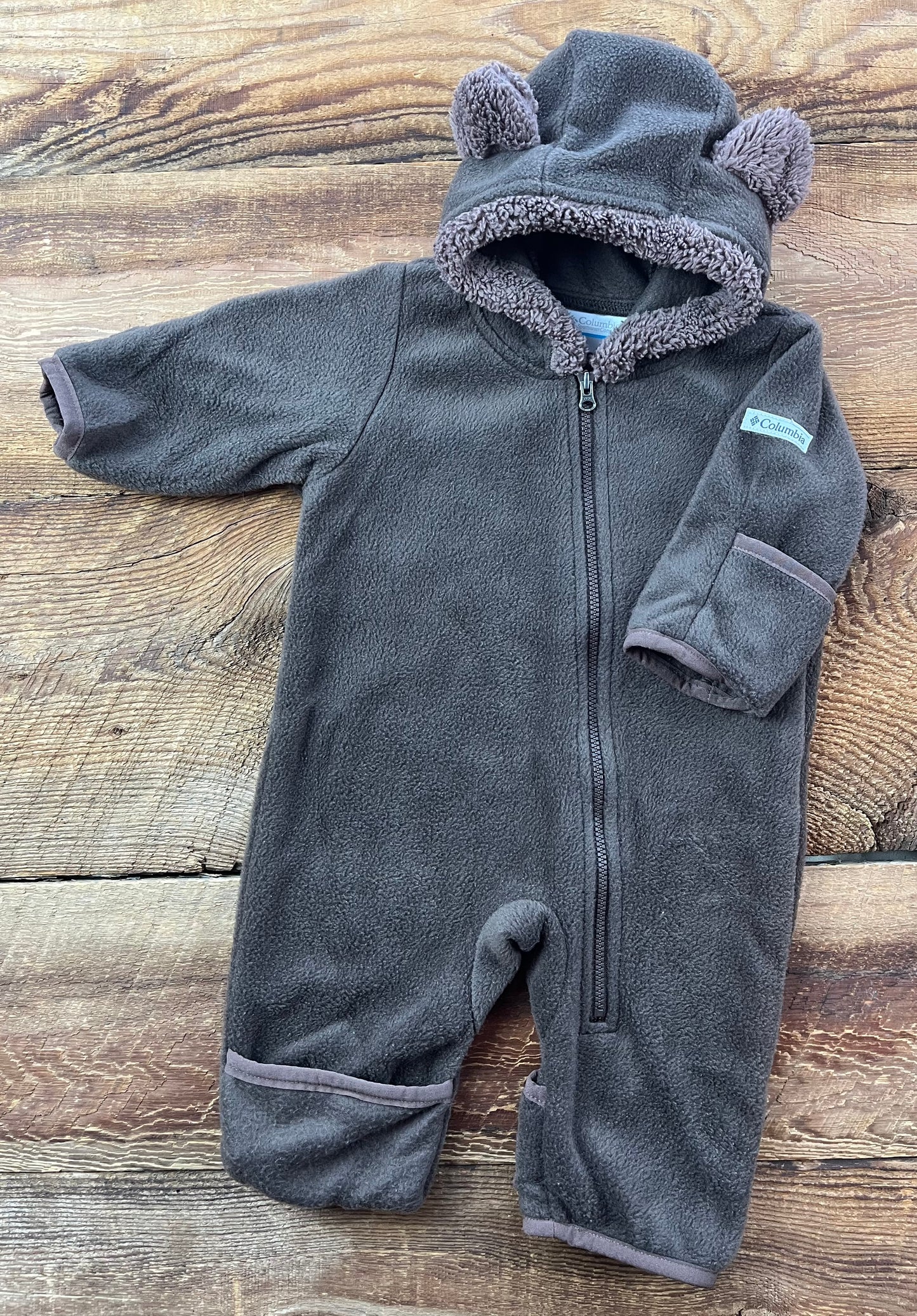 Columbia 0-3M Fleece Suit