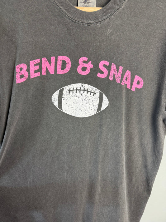 Comfort Colors Women's Medium Football Oversized Tee
