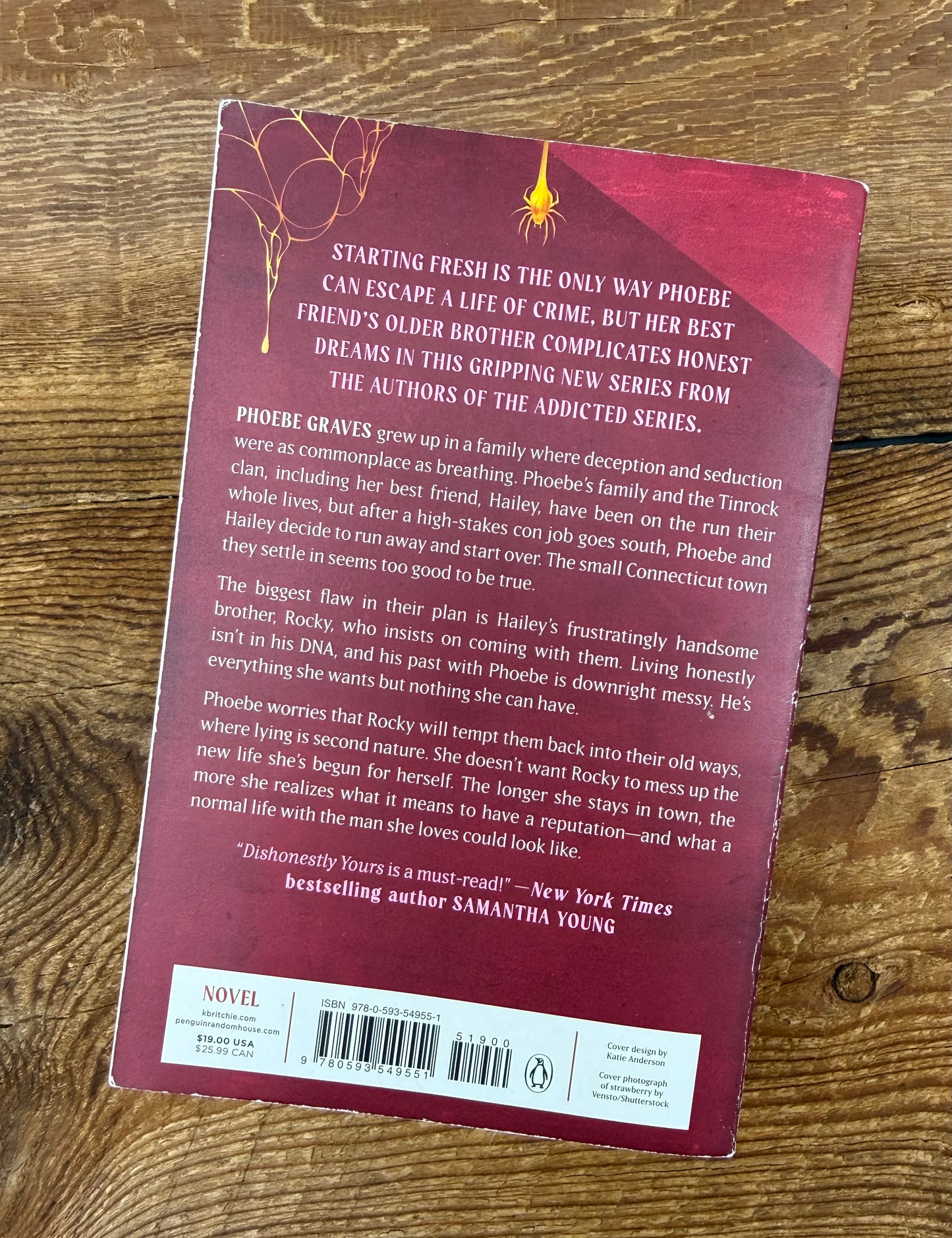 Dishonestly Yours by Kristina & Becca Ritchie Book