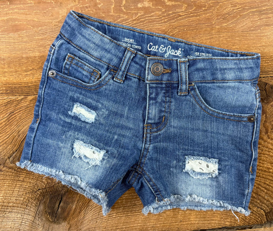 Cat & Jack XS (4/5) Stretch Jean Short