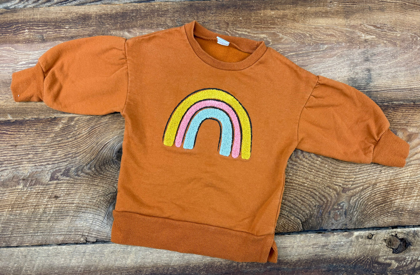 PL Baby 18M Rainbow Crewneck
