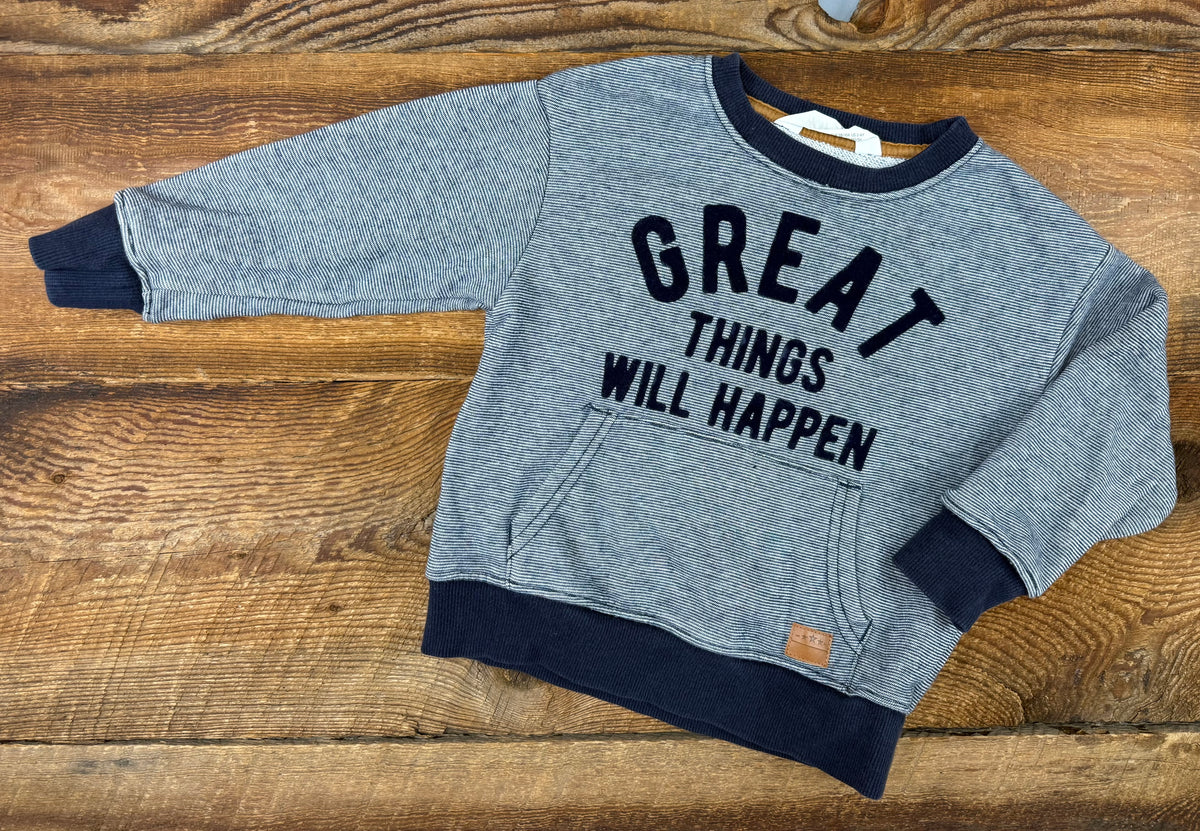 H&M 2-4Y Great Things Crewneck