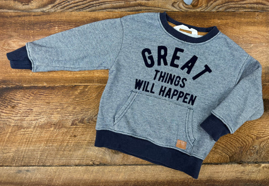 H&M 2-4Y Great Things Crewneck