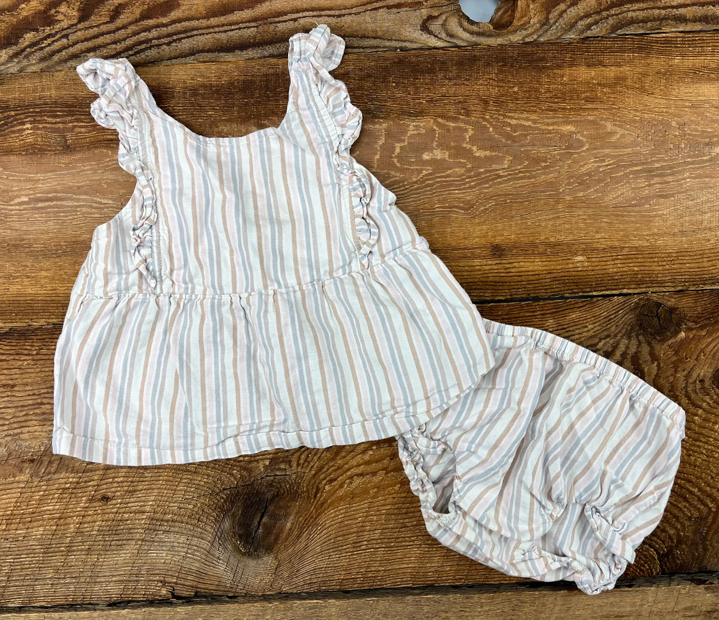 Carter’s 18M Striped Ruffle Outfit