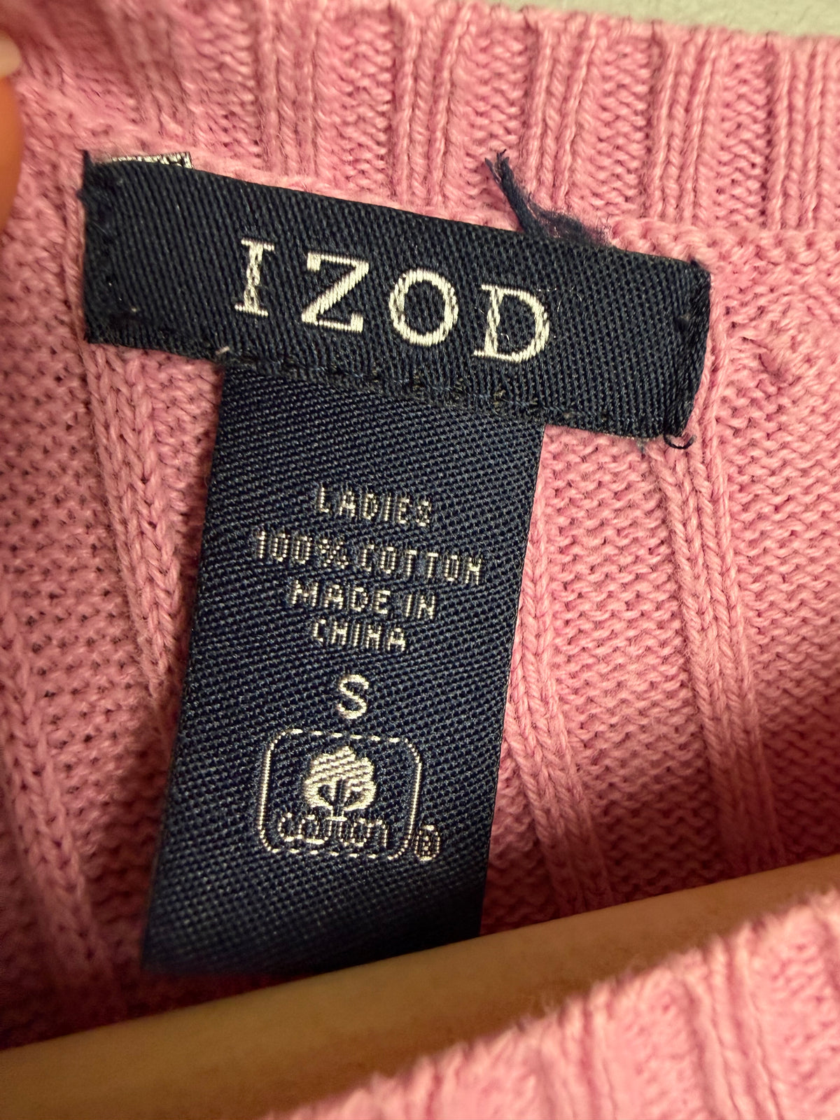 Izod Women’s Small Cotton Pullover