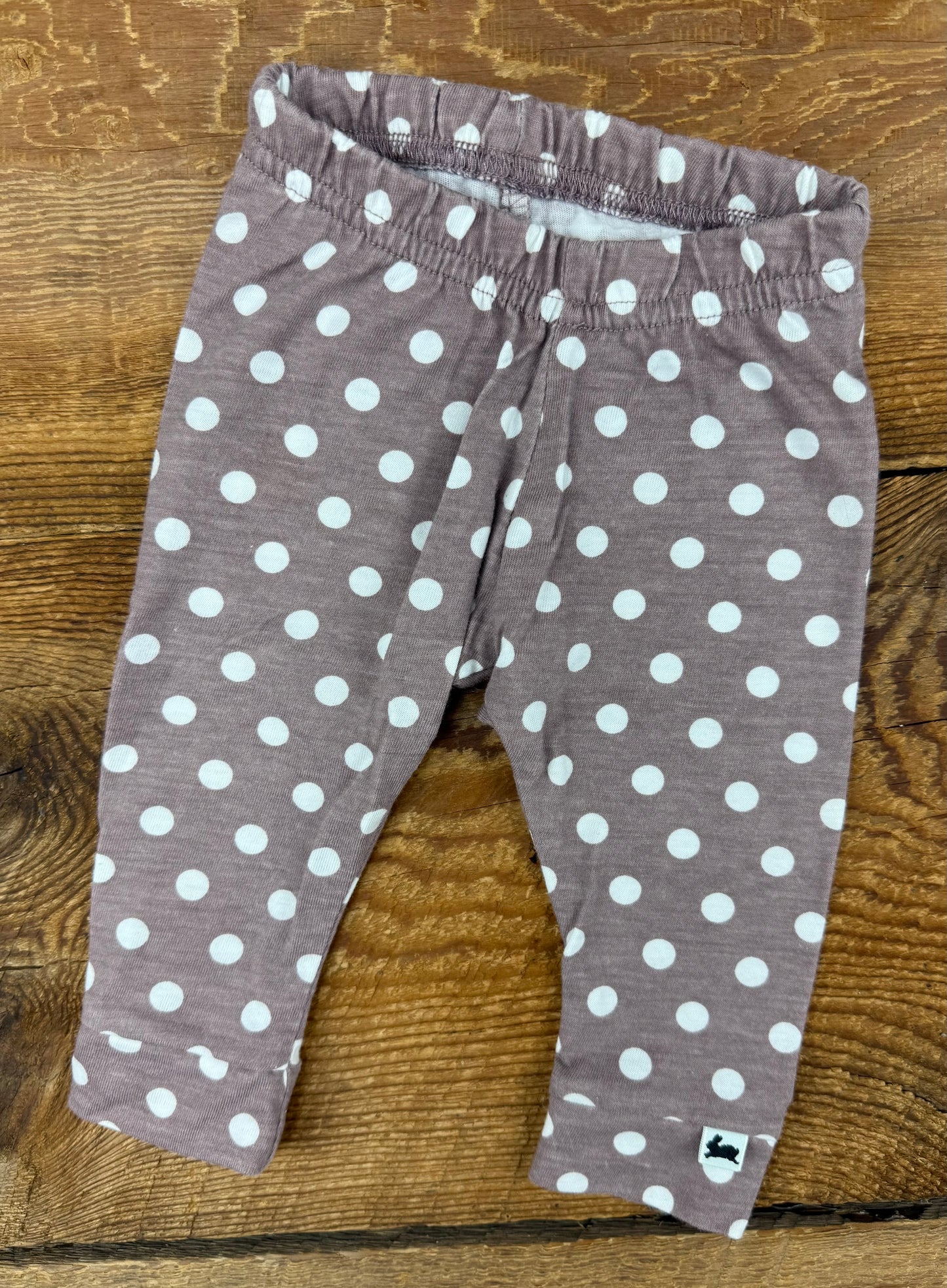 Little & Lively 0-3M Polka Dot Legging
