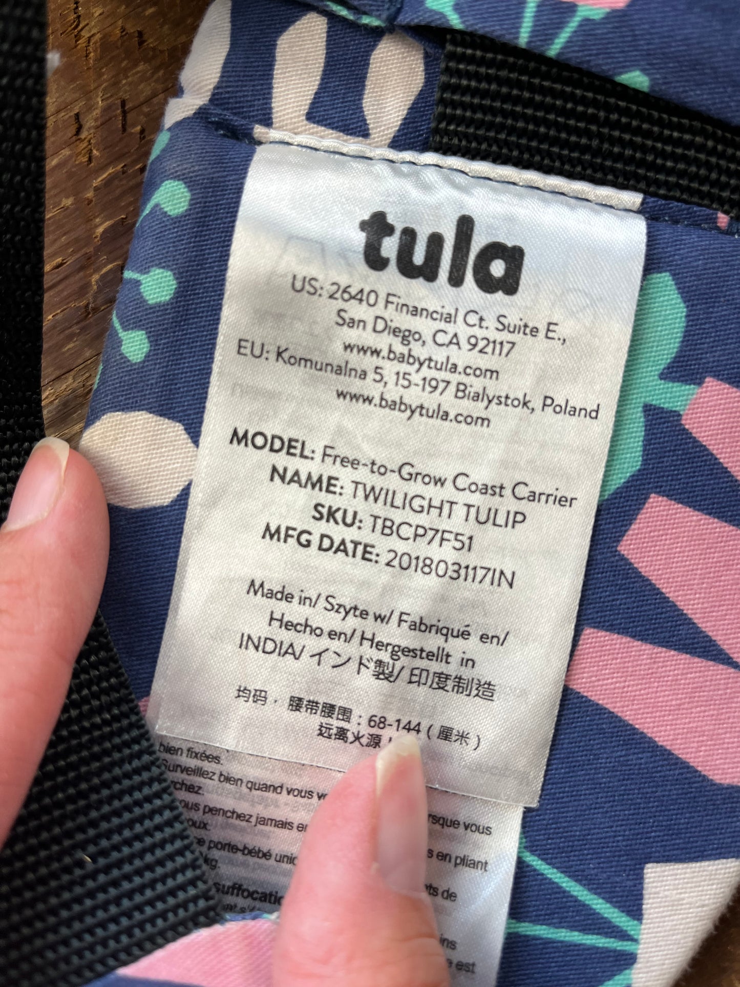 Tula Free to Grow Coast Baby Carrier