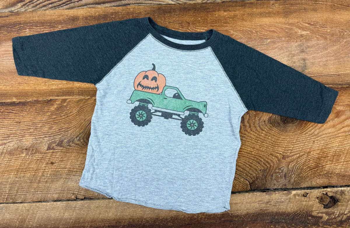 2T Pumpkin Truck Shirt