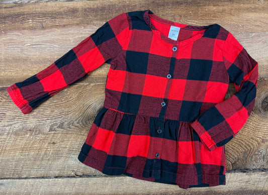 Carter’s 2T Flannel Shirt