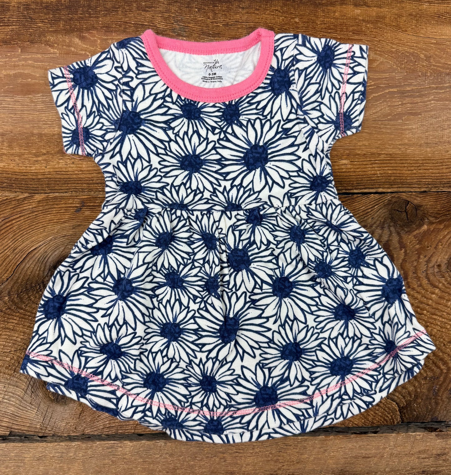 Touched by Nature 0-3M Sunflower Dress