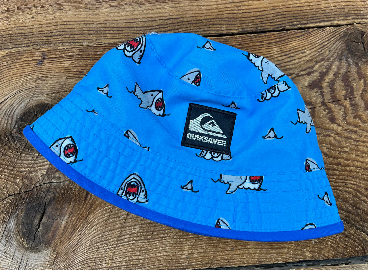 Quiksilver 51cm Shark Reversible Bucket Hat
