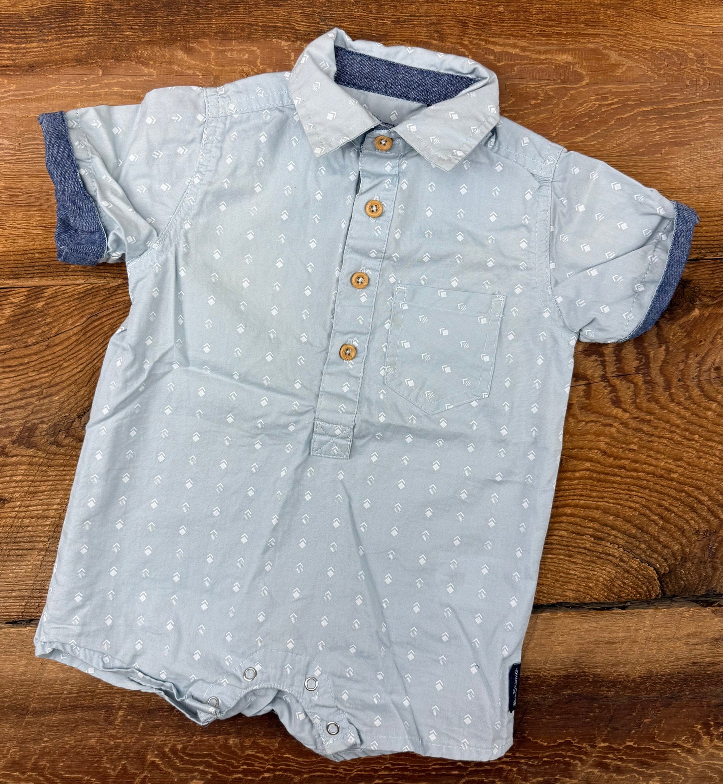 Ben Sherman 6-9M Romper