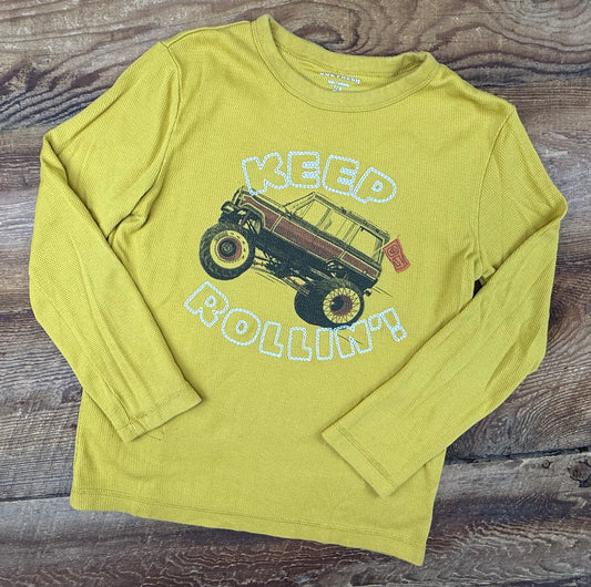 Joe Fresh Large 10/12Y Keep Rollin Shirt