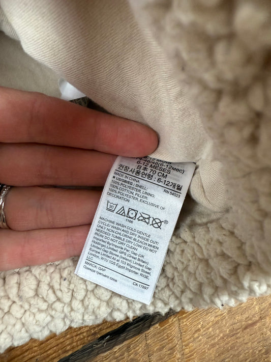 Gap 6-12M Teddy Jacket