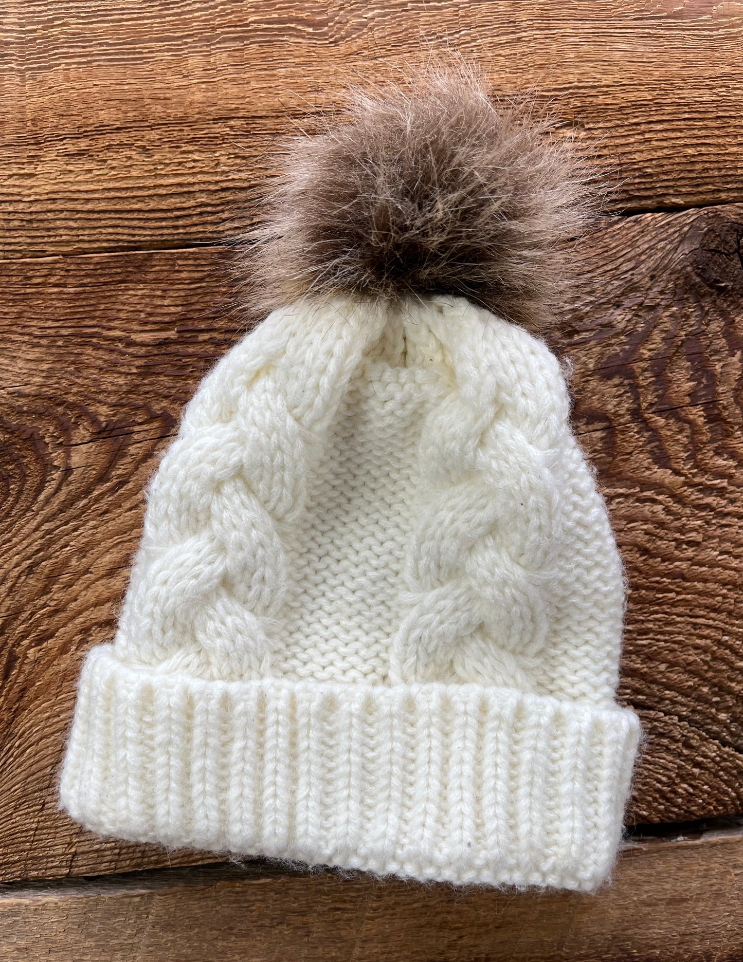 Small Shop Infant Pom Hat