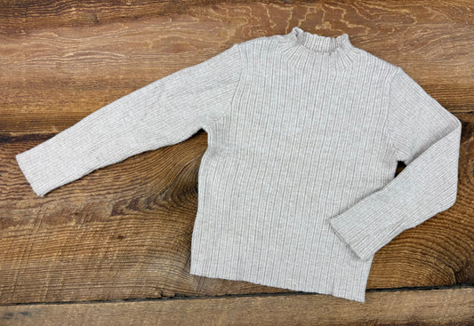 Zara 18-24M Ribbed Mock Neck Shirt