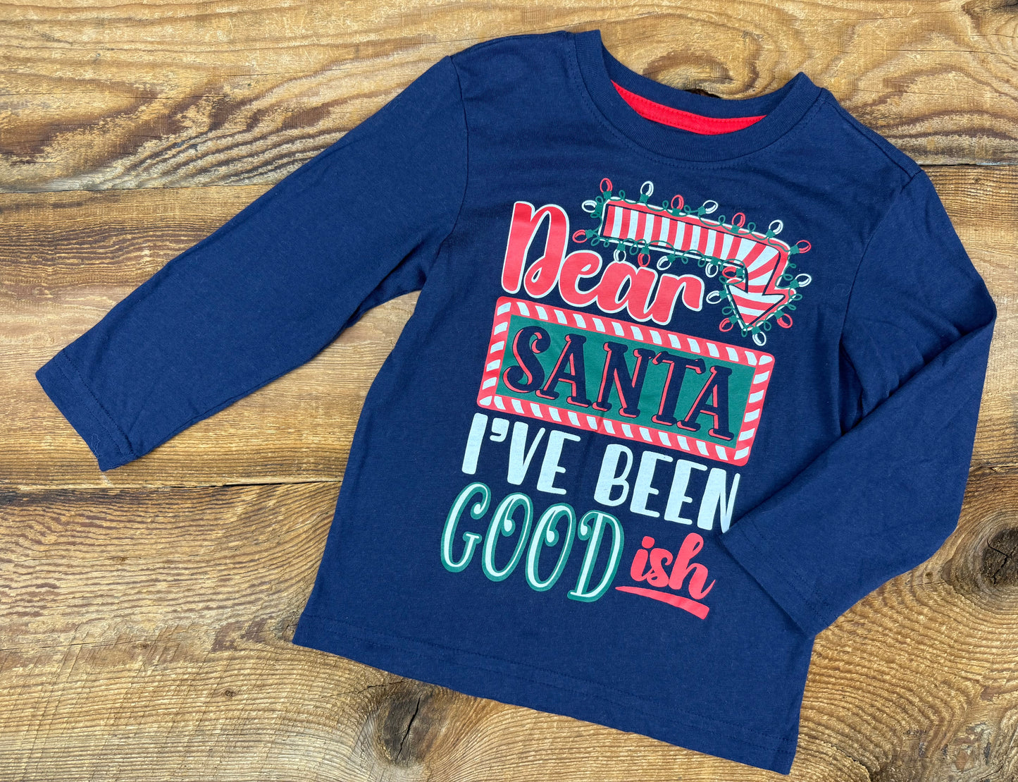 2/3T Dear Santa Shirt