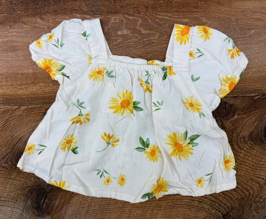 Old Navy 12-18M Floral Tee